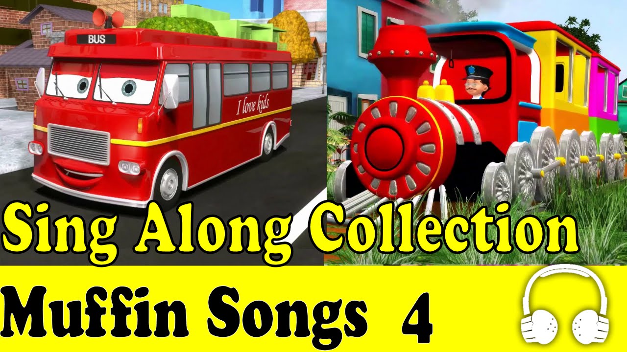 Wheels on the Bus & Muffin Songs Collection 4 - Children Nursery Rhymes
