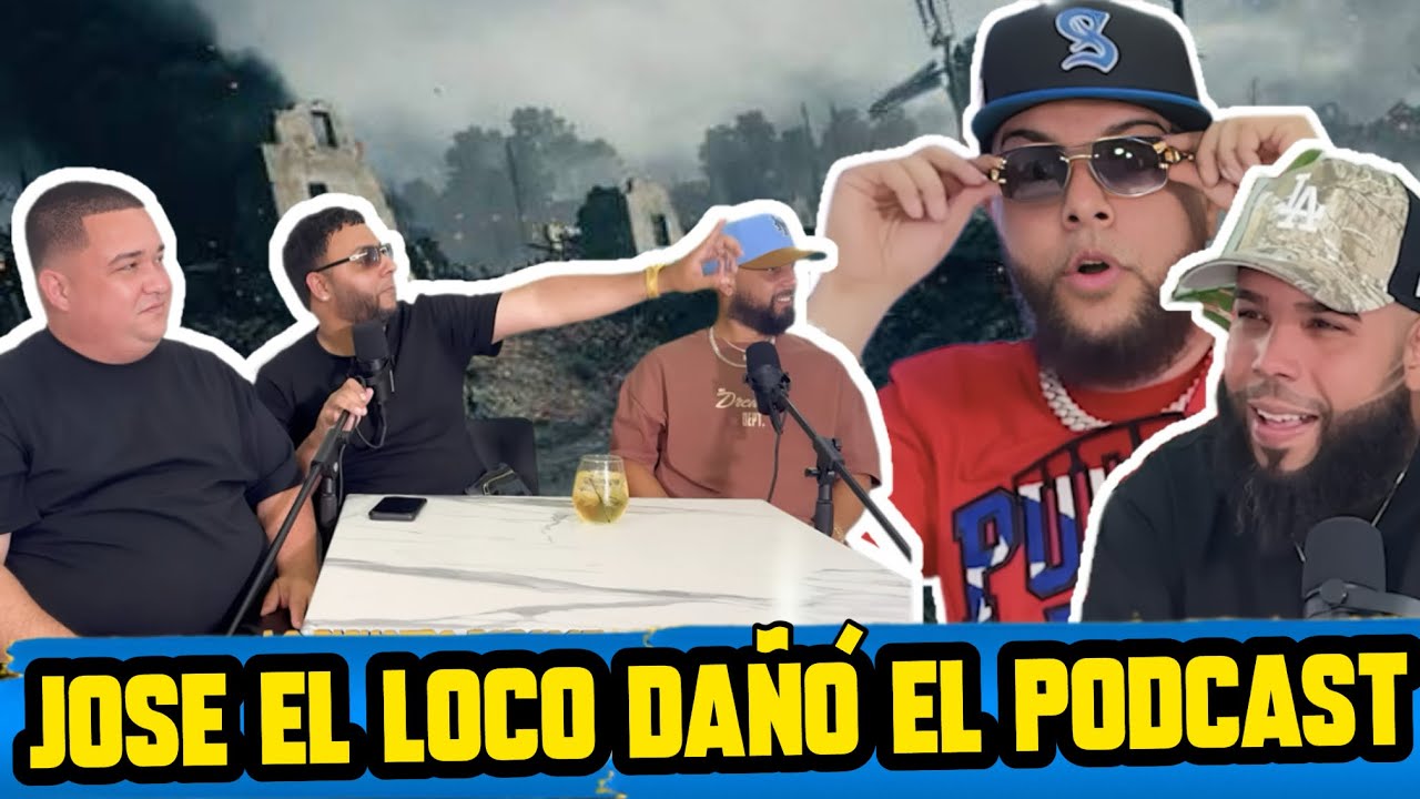 JOSE EL LOCO DISCUTE CON JETTY Y DAÑÓ EL PODCAST CON PULPA! 😡