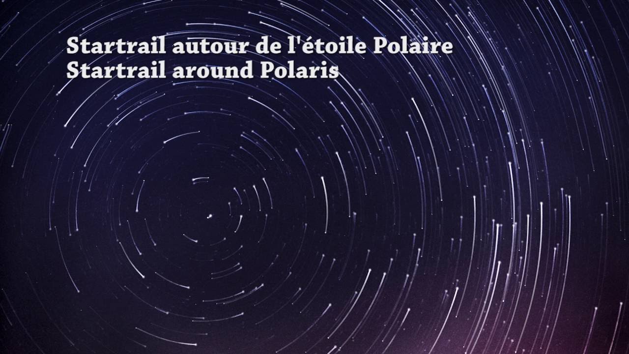 Timelapse Startrail Polaris 02 HD1080