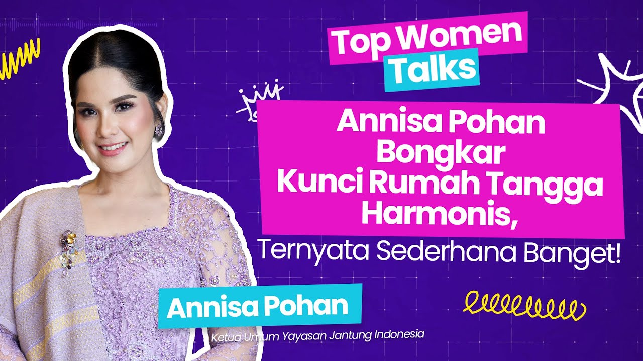 Ternyata Sederhana Banget! Annisa Pohan Bongkar Kunci Rumah Tangga Harmonis.