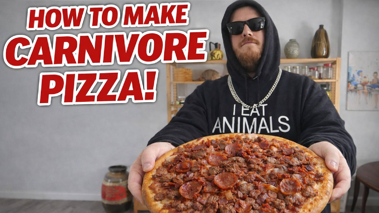 Ultimate Carnivore Pizza Recipe (Chicken Crust)