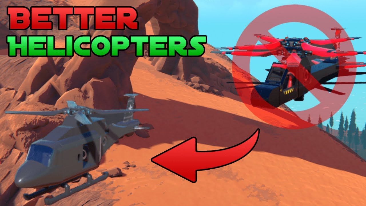 How to make single-engine Helcopters