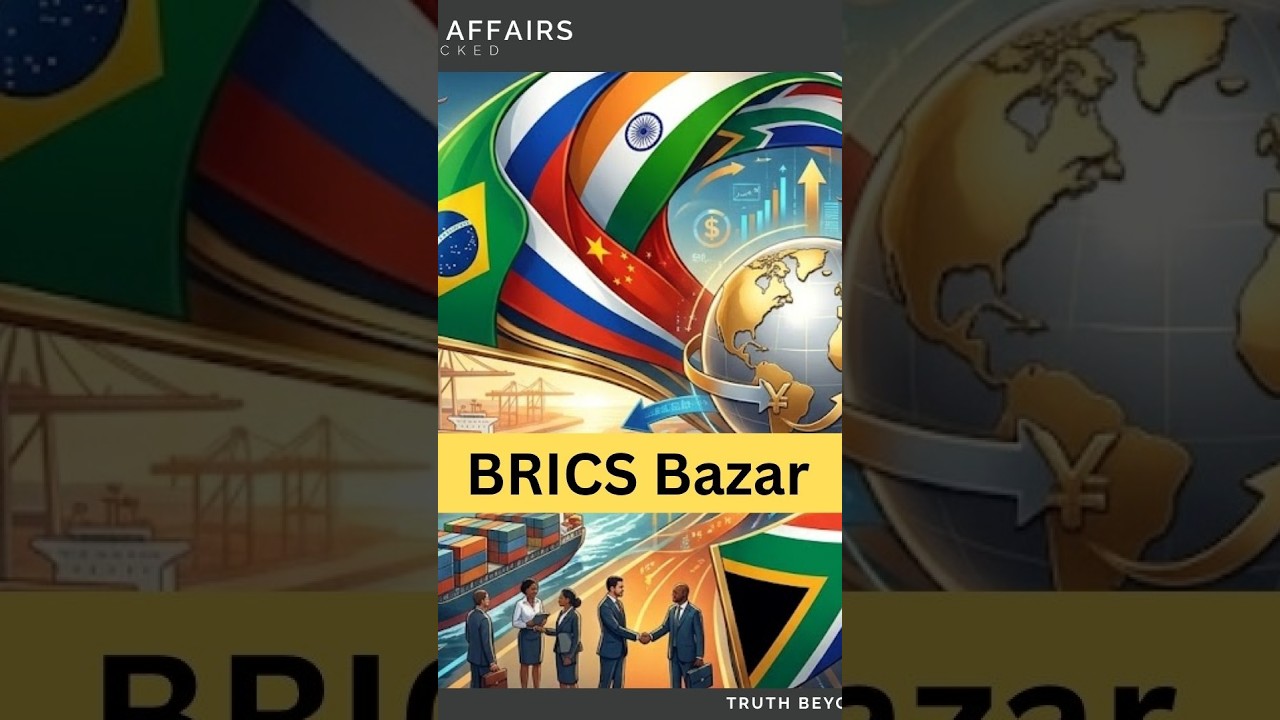 BRICS Bazar: A new push to strengthen trade and economic cooperation among BRICS countries#brics2026