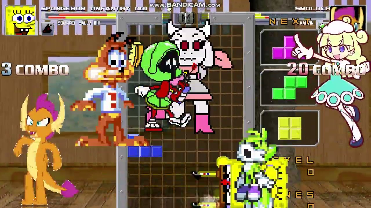 MUGEN Tails Squirrel SallyVP VS Marle Smolder