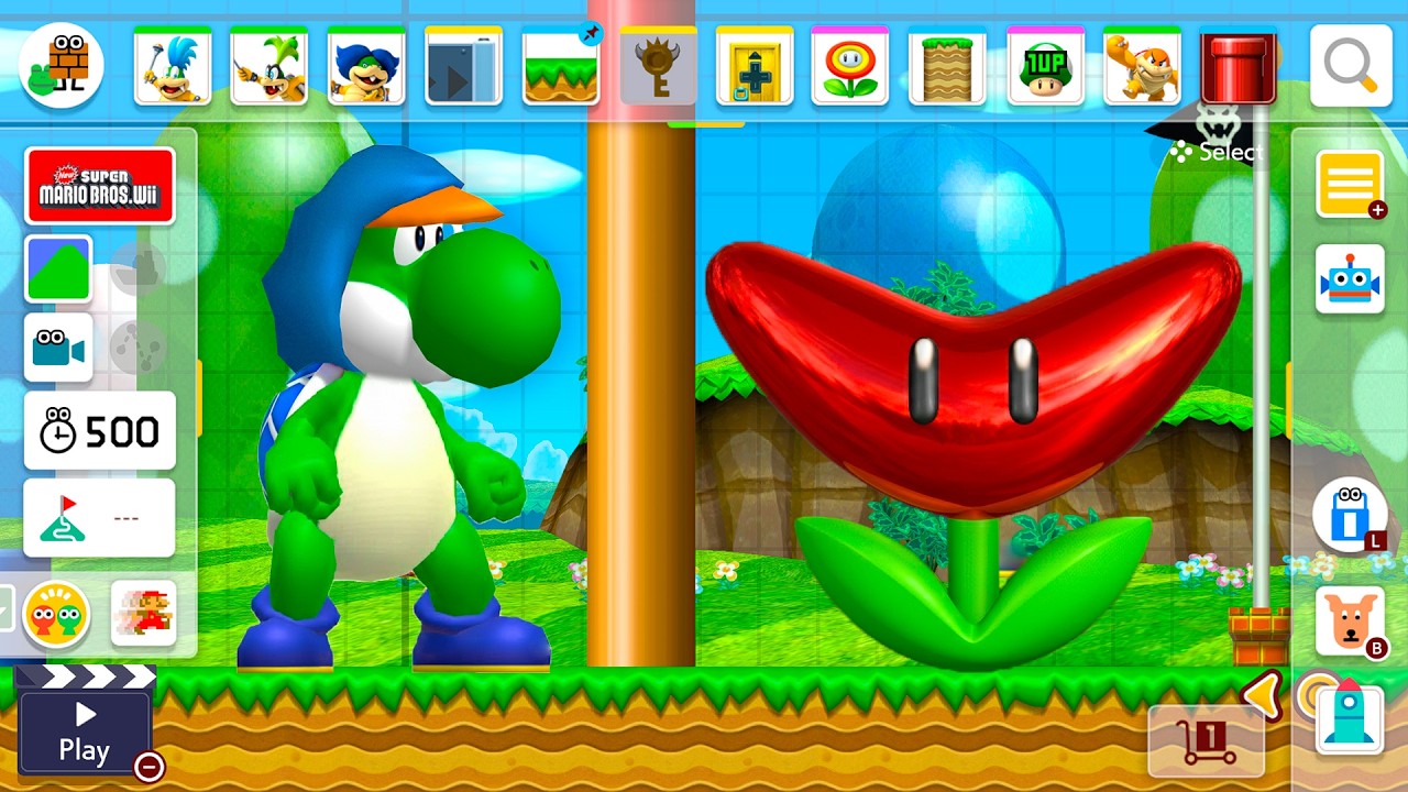 Super Mario Maker 2 – All Power-Ups | A Very Strange Experiment!