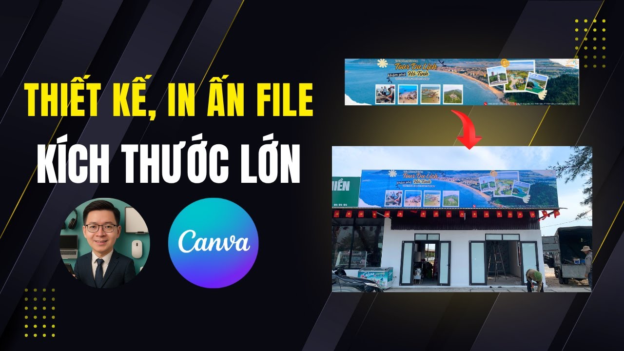 Hướng Dẫn Thiết Kế In Ấn File Có Kích Thước Lớn Trên Canva