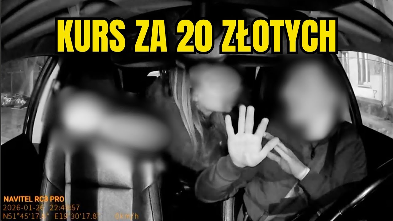 Niepozorna blondynka zaatakowała taks&oacute;wkarza nożem. Grozi jej 20 lat więzienia!