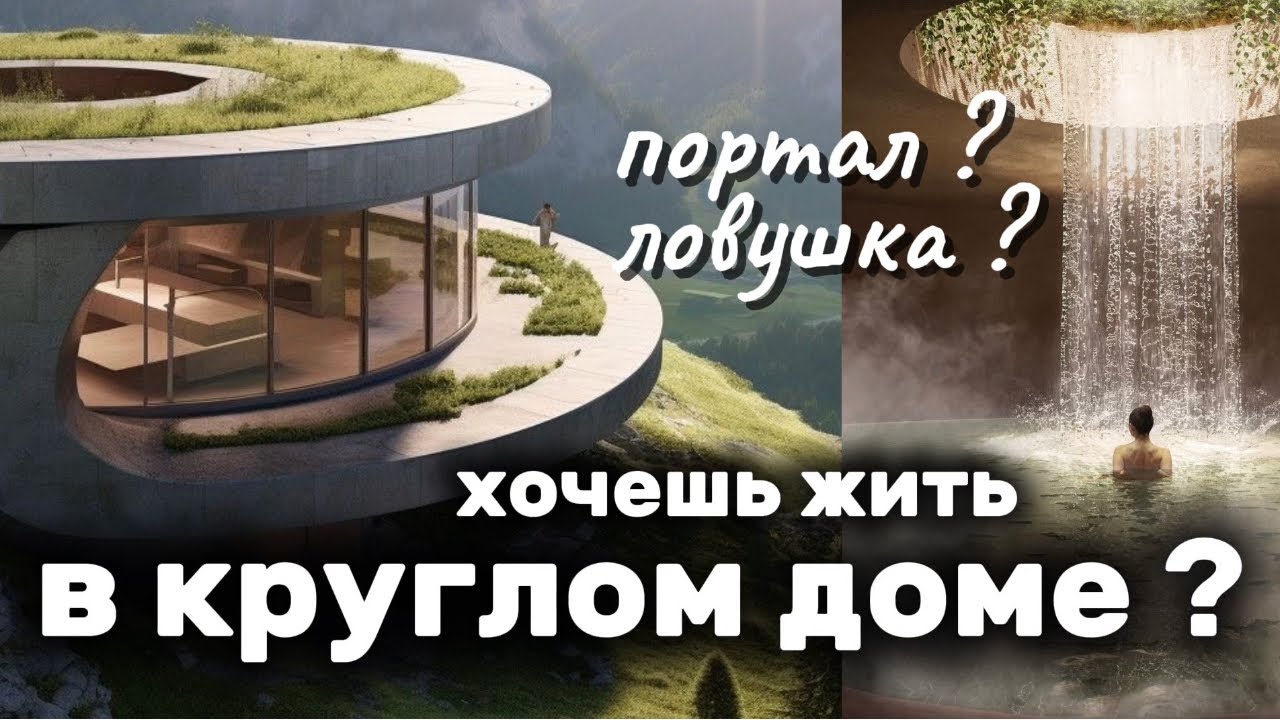 КРУГЛЫЙ ДОМ: ПОРТАЛ В ДУШУ ИЛИ ЛОВУШКА? / Сакральная геометрия, о которой молчат#дизайн #дом #ремонт