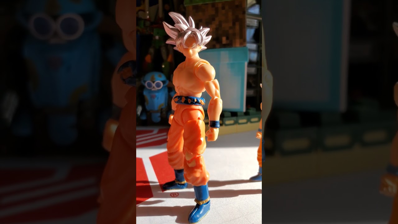 Which scale do you prefer? #goku #dragonball #ultrainstinct #dragonstars #evolve #shodo