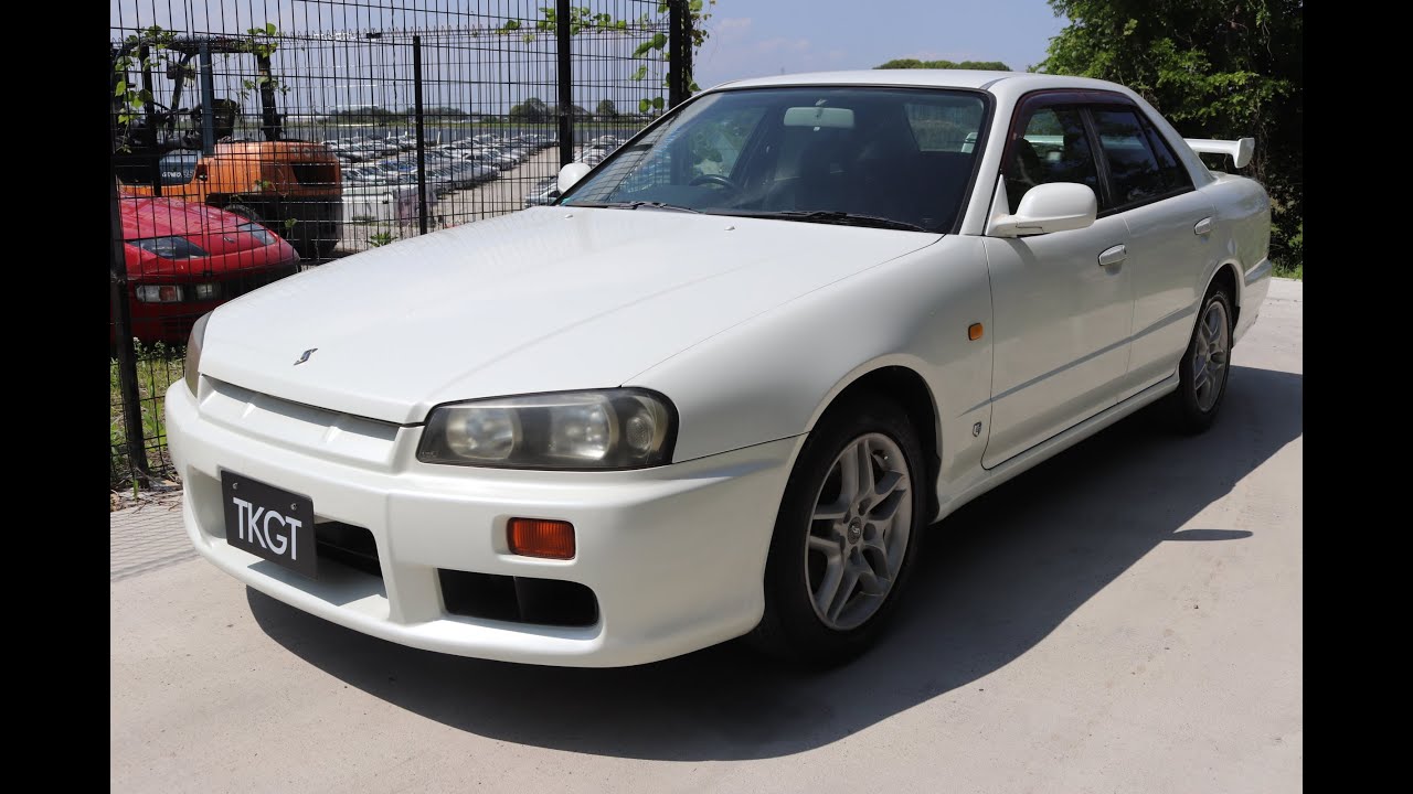 SOLD - 1998 NISSAN SKYLINE R34 25GT-X AT #4030