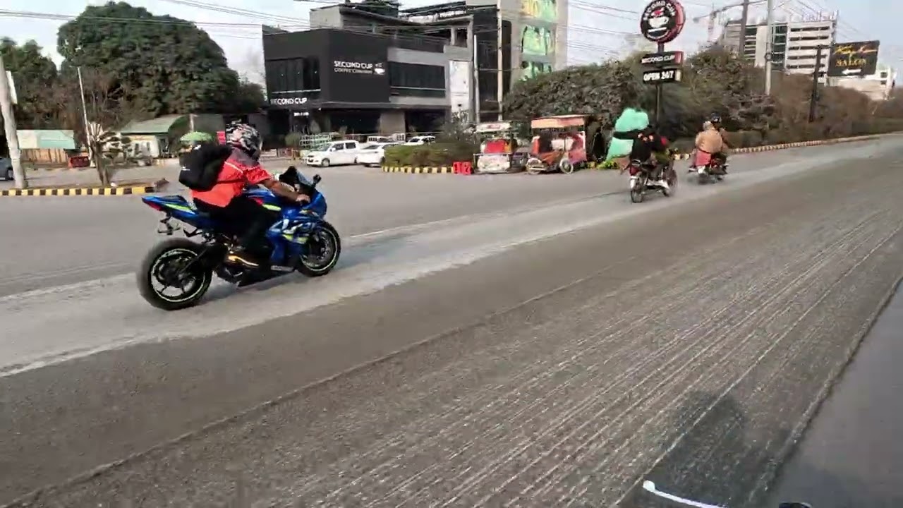 Faisalabad City Group ride| Raw Engine Sound|#bmws1000rr #gsxr1000 #lifan #k19 