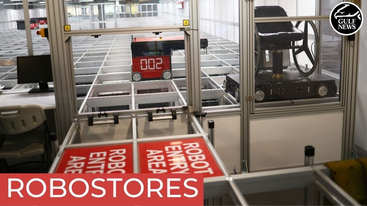 Robots do all the heavy lifting at Dubai's RoboStores