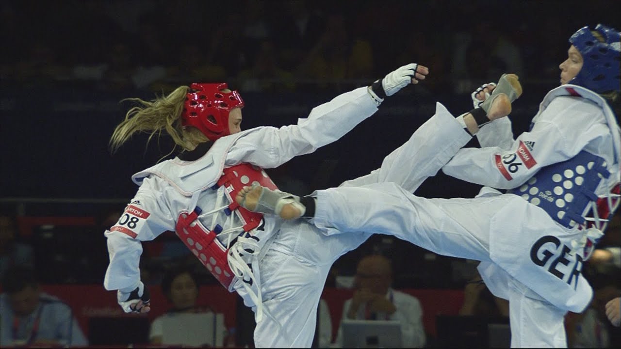 Germany's Helena Fromm Wins Taekwondo -67kg Bronze - London 2012 Olympics