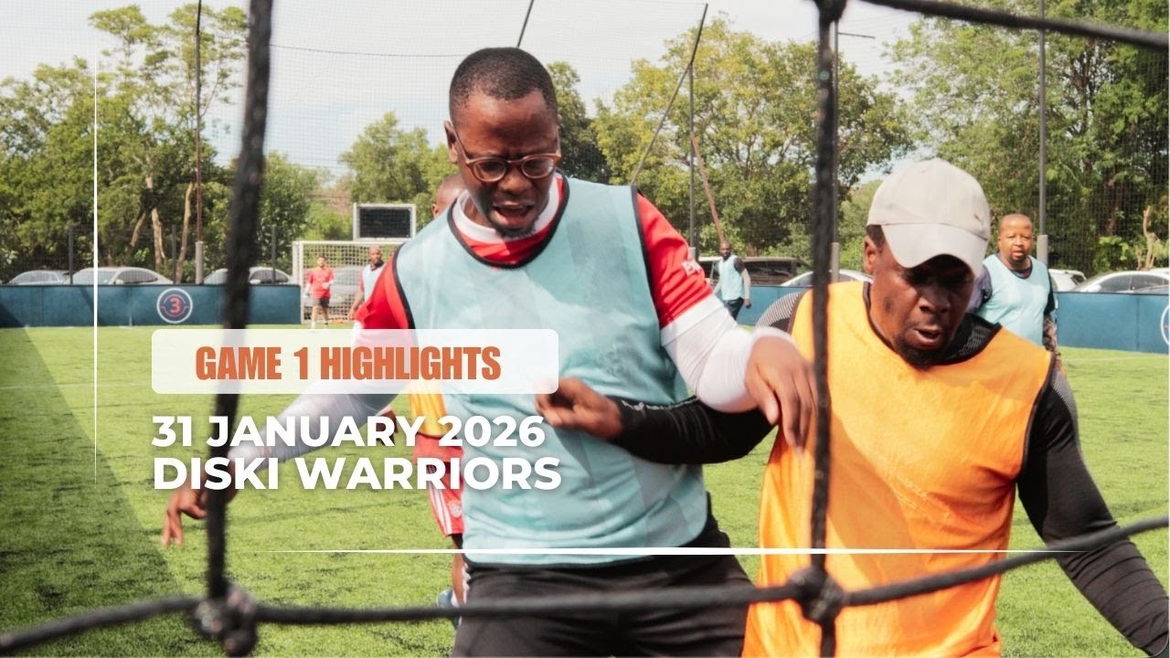 Football Highlights | Diski Warriors Game 1 | Discovery Soccer Park | 31 Jan 26