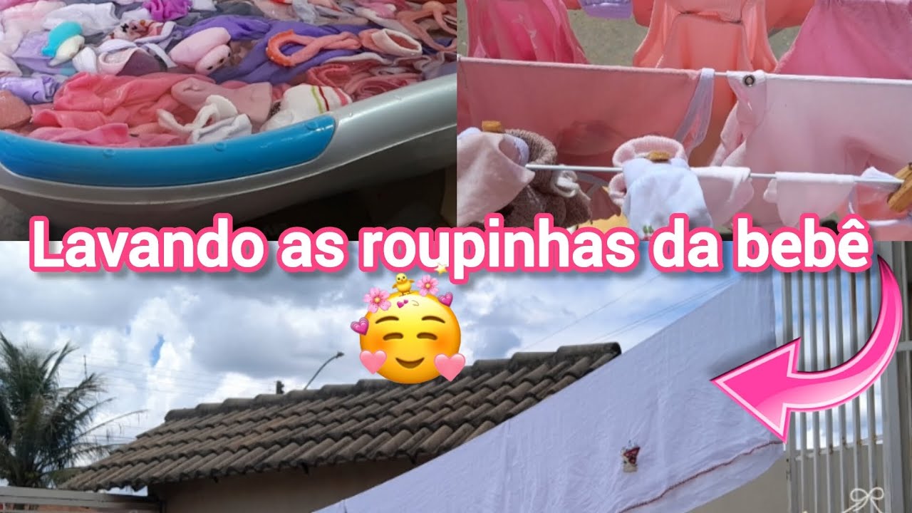 🥰BEBÊ A CAMINHO//ROUPINHAS LAVADAS 😍