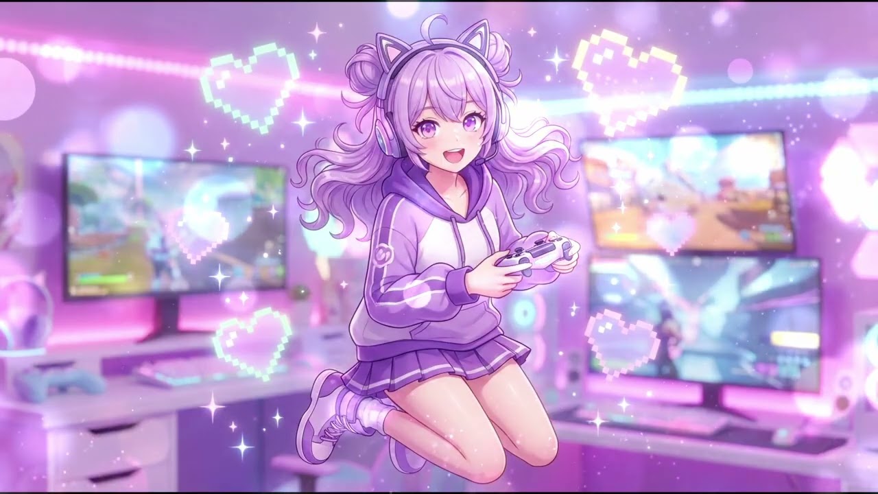 Kawaii Love & Pixel Dreams – Nono | Nightcore, Kawaii Gaming Music