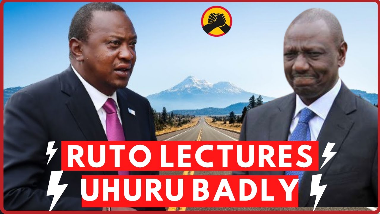 ANGRY WILLIAM RUTO LECTURES UHURU KENYATTA INFRONT OF KIAMBU LEADERS