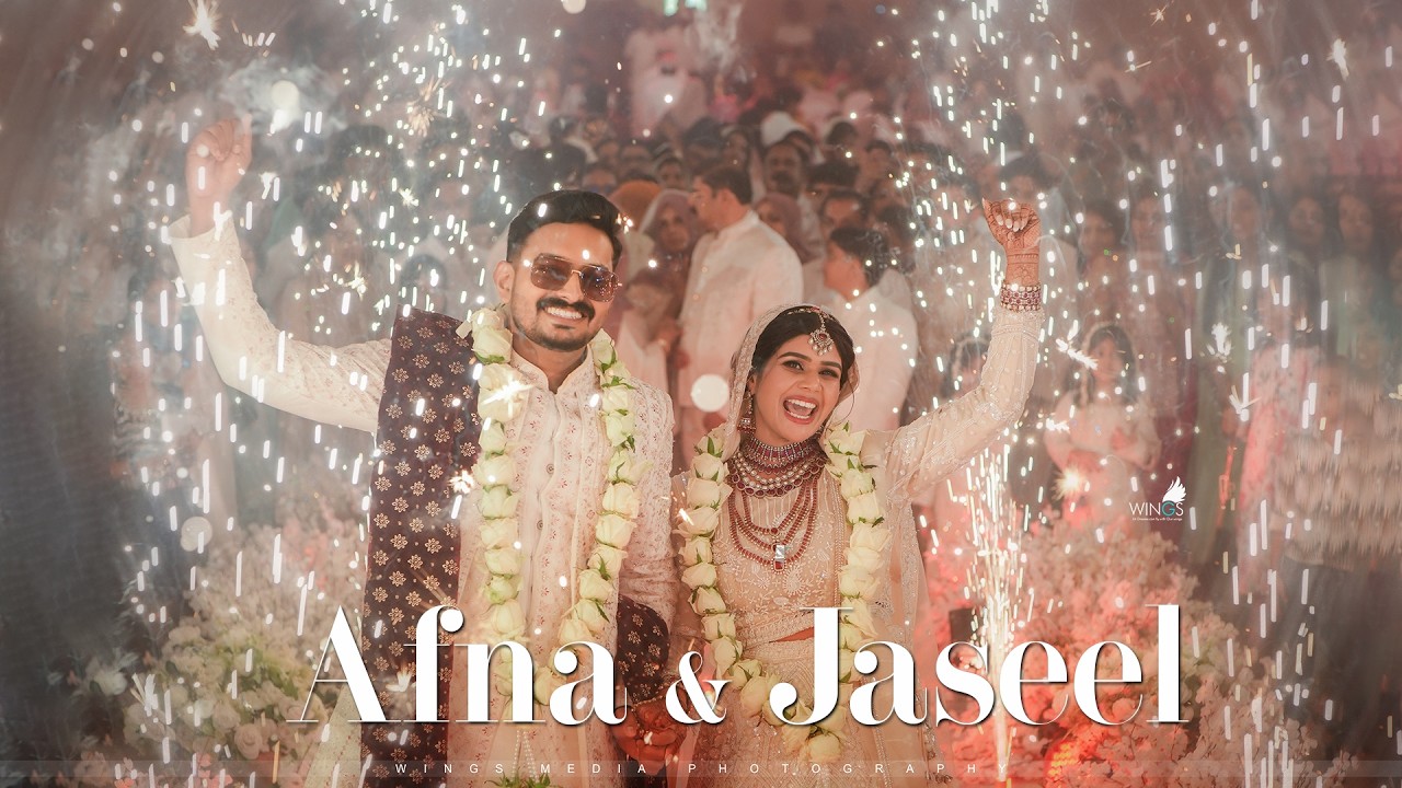 KERALA MUSLIM WEDDING HIGHLIGHTS | AFNA & JASEEL | WINGS MEDIA