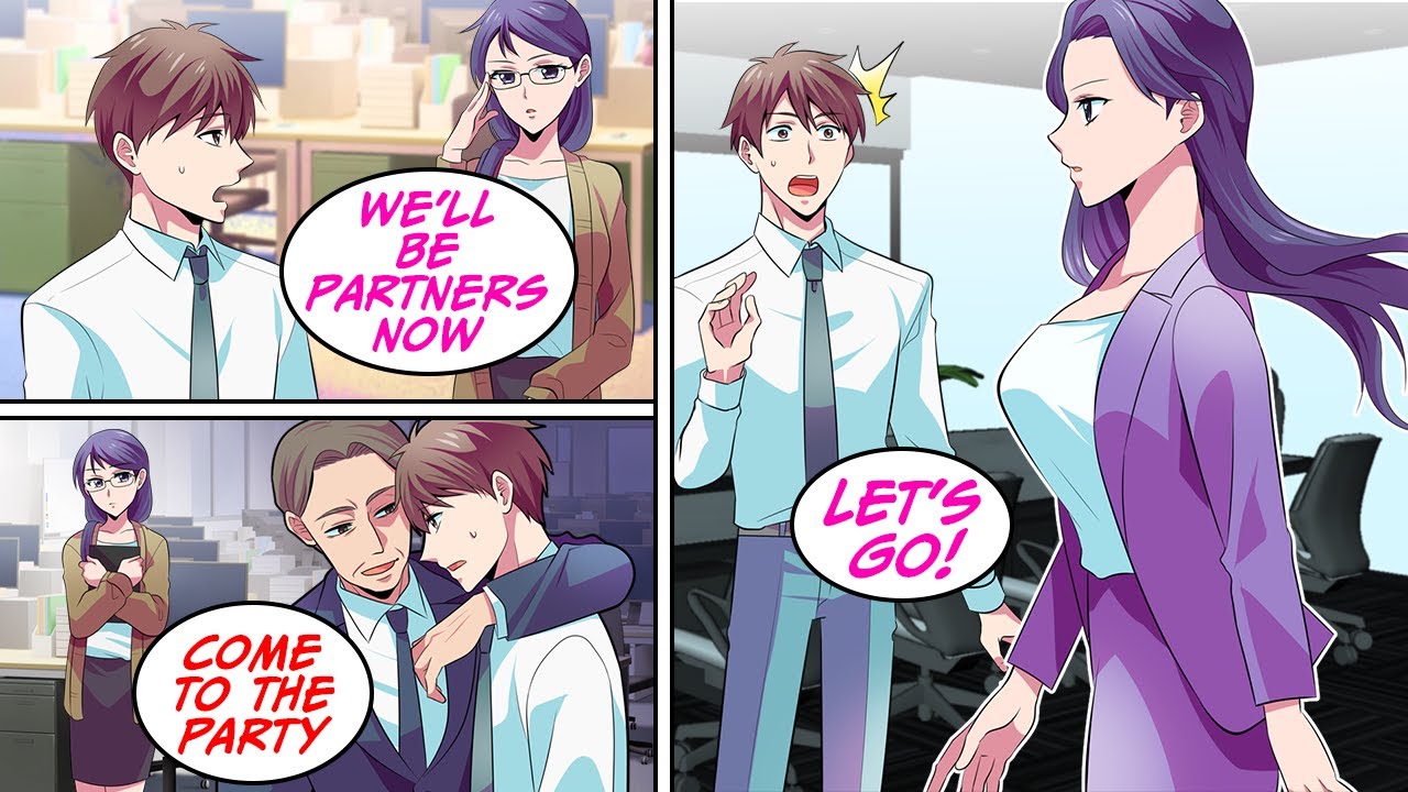 [Manga Dub] Boss&rsquo;s daughter poses as a plain hire, makes me her partner [RomCom]