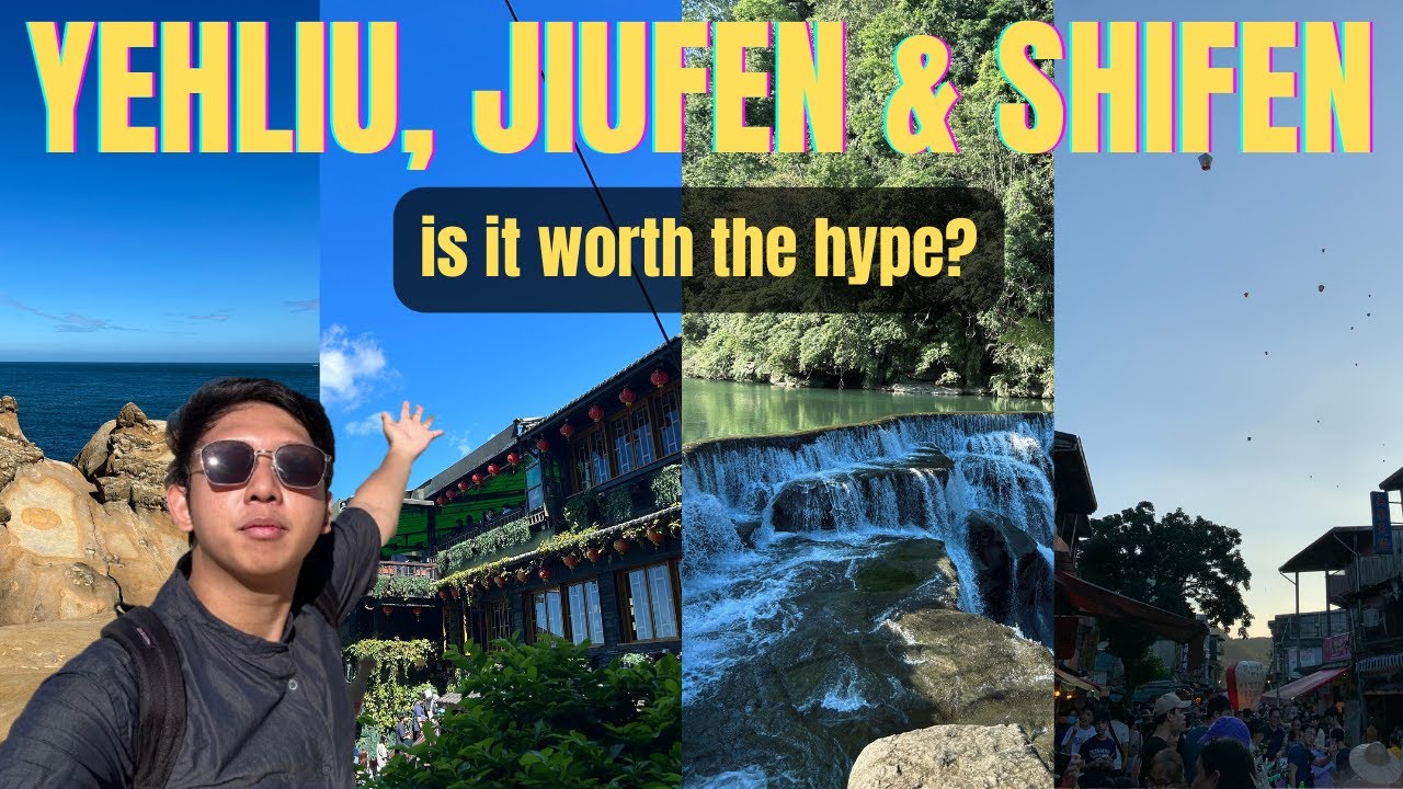 TAIPEI KLOOK Day Trip to Yehliu, Jiufen, and Shifen | IS IT WORTH IT? • RJ Tries to Travel