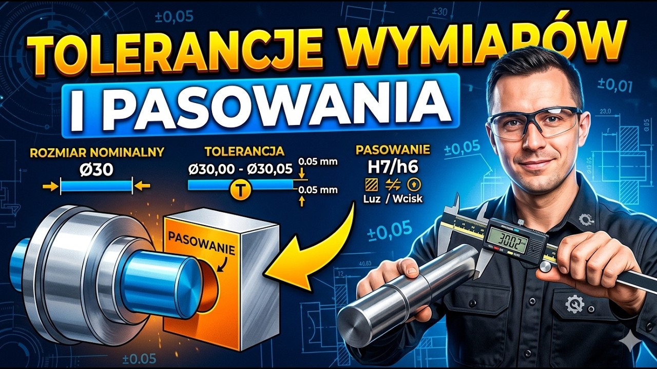 Tolerancje wymiarów i Pasowania