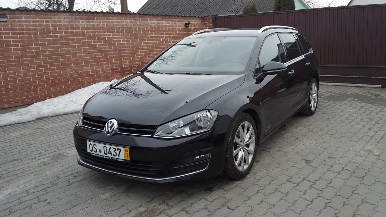 VW Golf VII 1.6 Highline 2014г. из Германии