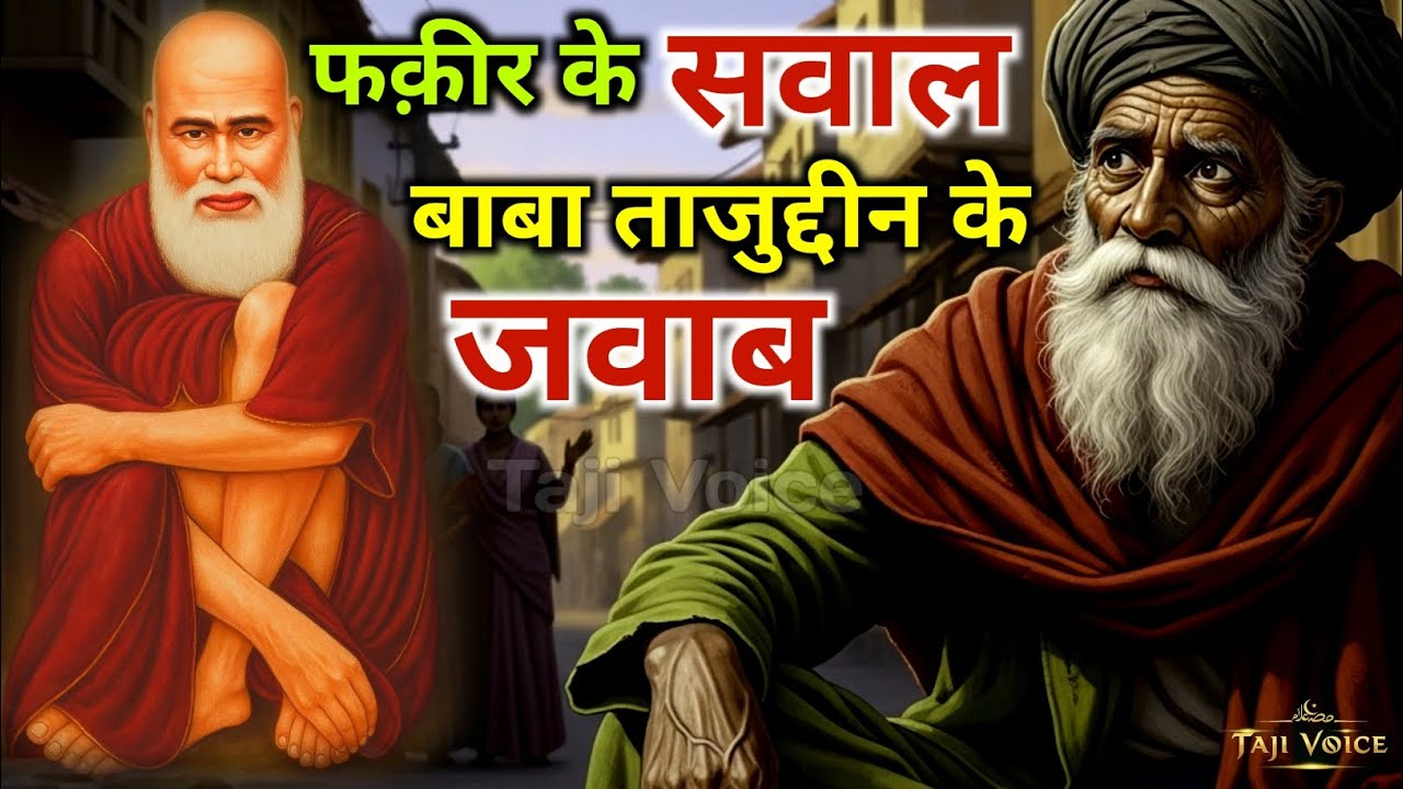 Fakir Ke Sawal Aur Baba Tajuddin Ke Jawab | Hairan Kar Dene Wale Sawal o Jawab | Taji Voice