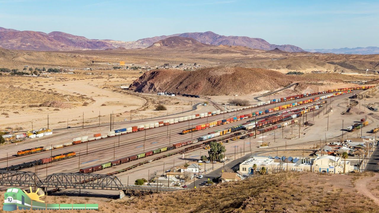 High Above Barstow Yard