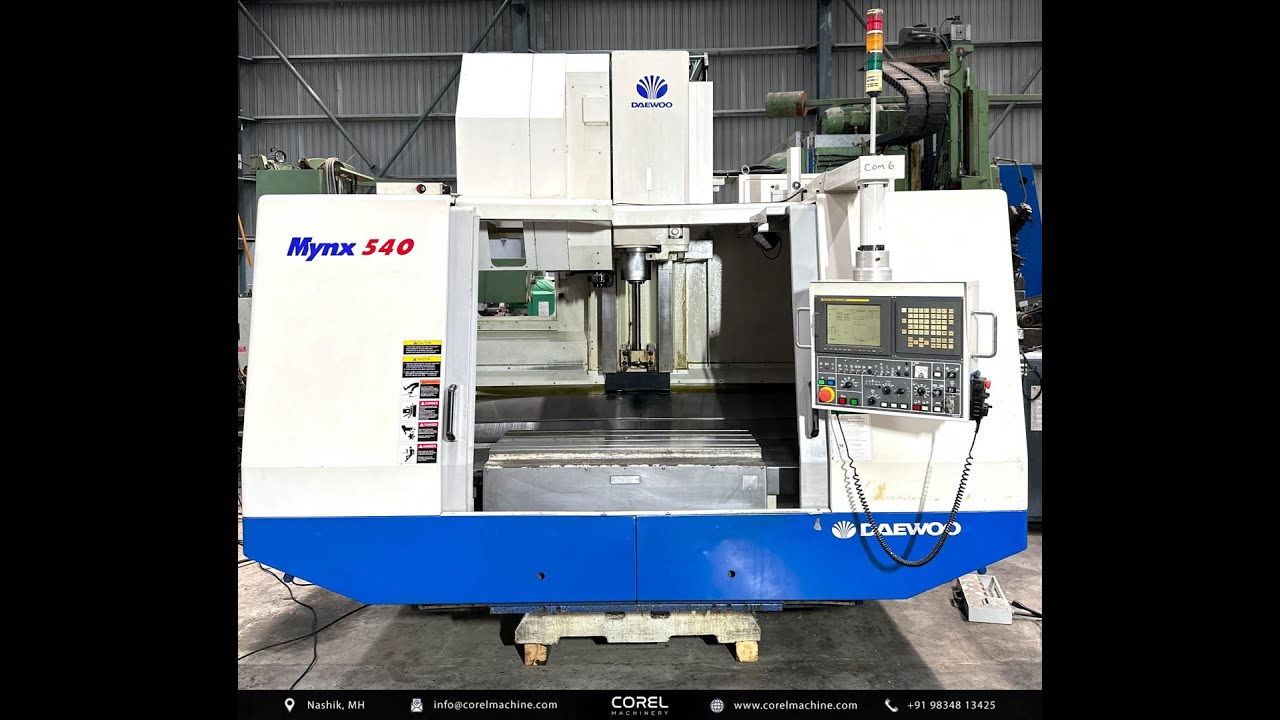 DAEWOO DOOSAN MYNX 540 VMC