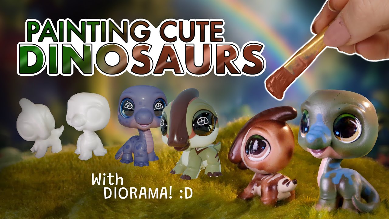 From Plastic to Prehistoric? 🦕🥚 | DIY Painting Dinosaurs & Diorama Craft!
