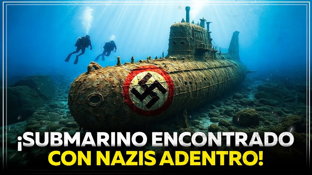 Hallaron el U-455: 60 años bajo el mar con TODA su TRIPULACIÓN dentro