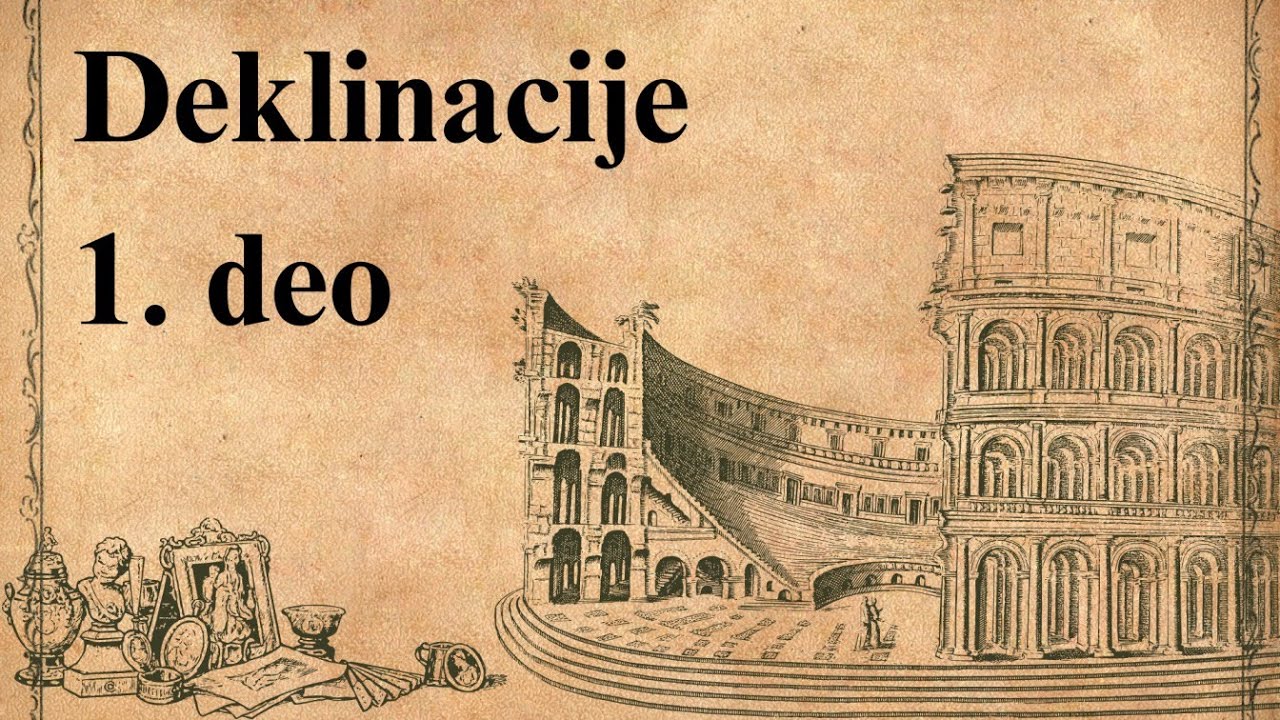 Deklinacije 1 i 2 - Medicinski latinski (srednja škola)