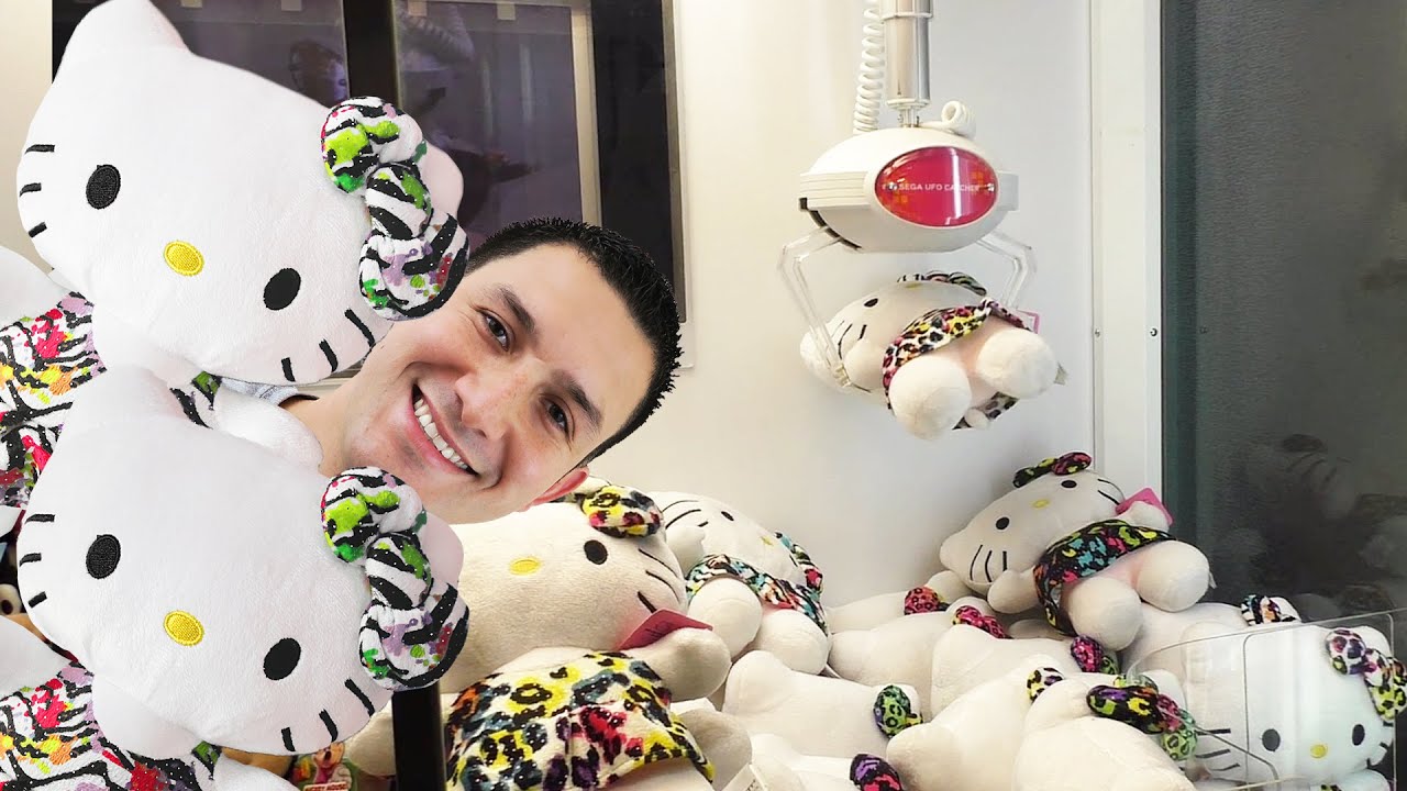 Hello Kitty from the UFO - Claw Machine WIns