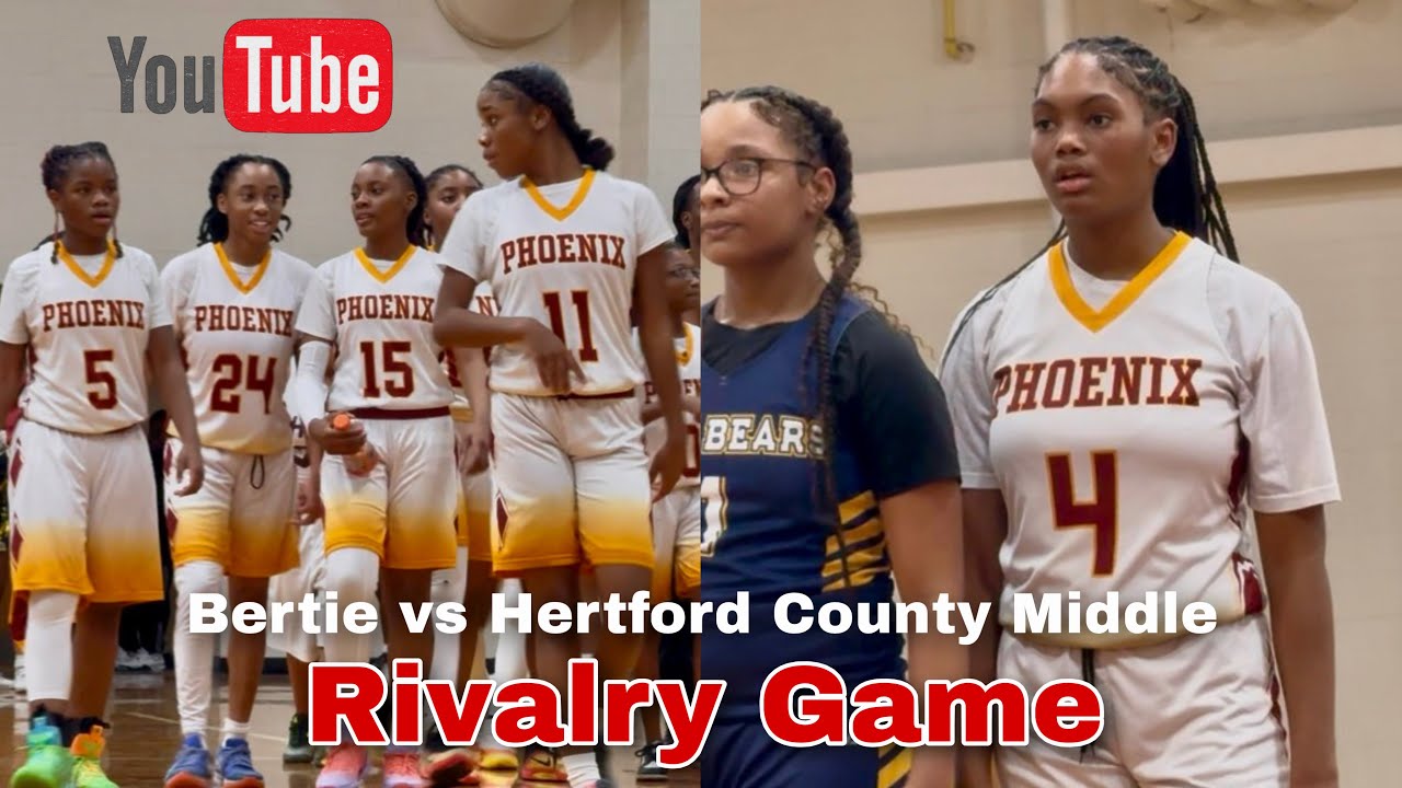 Bertie Middle Girls Extends Winning Streak To 8 (8-0) With Big Win Over Rival Hertford County 