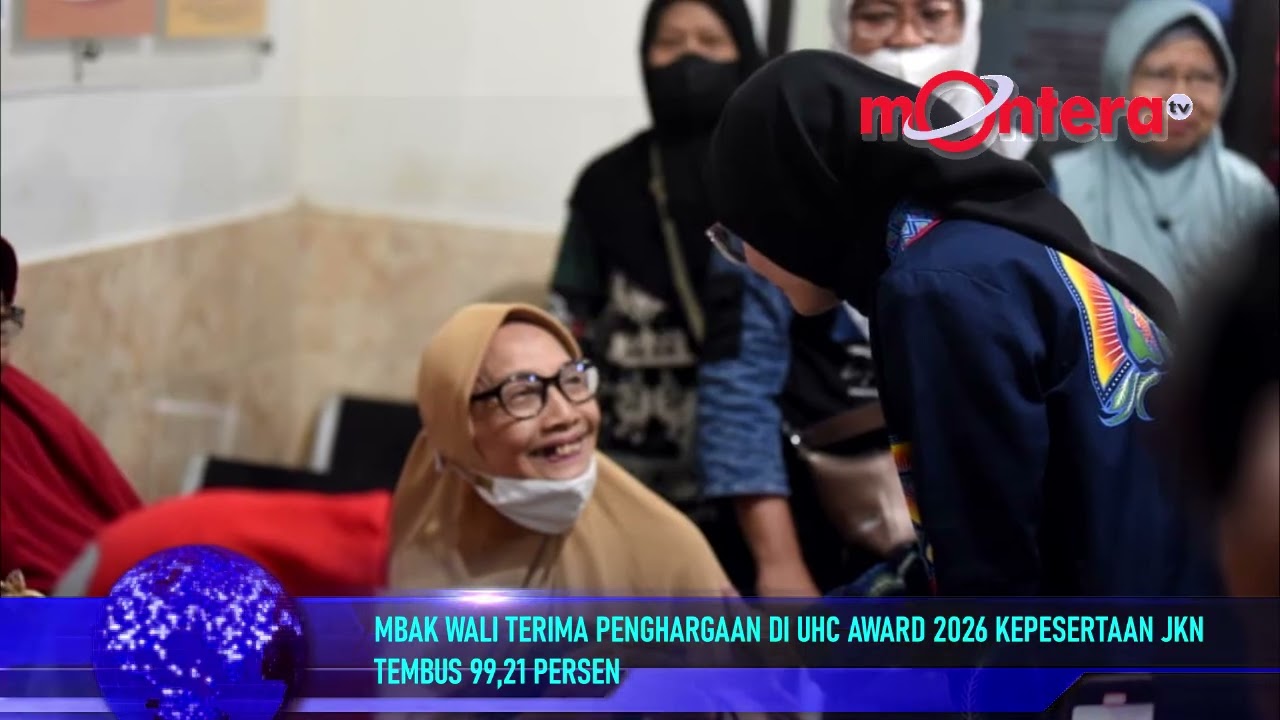 MBAK WALI TERIMA PENGHARGAAN DI UHC AWARD 2026, KEPESERTAAN JKN TEMBUS 99,21 PERSEN
