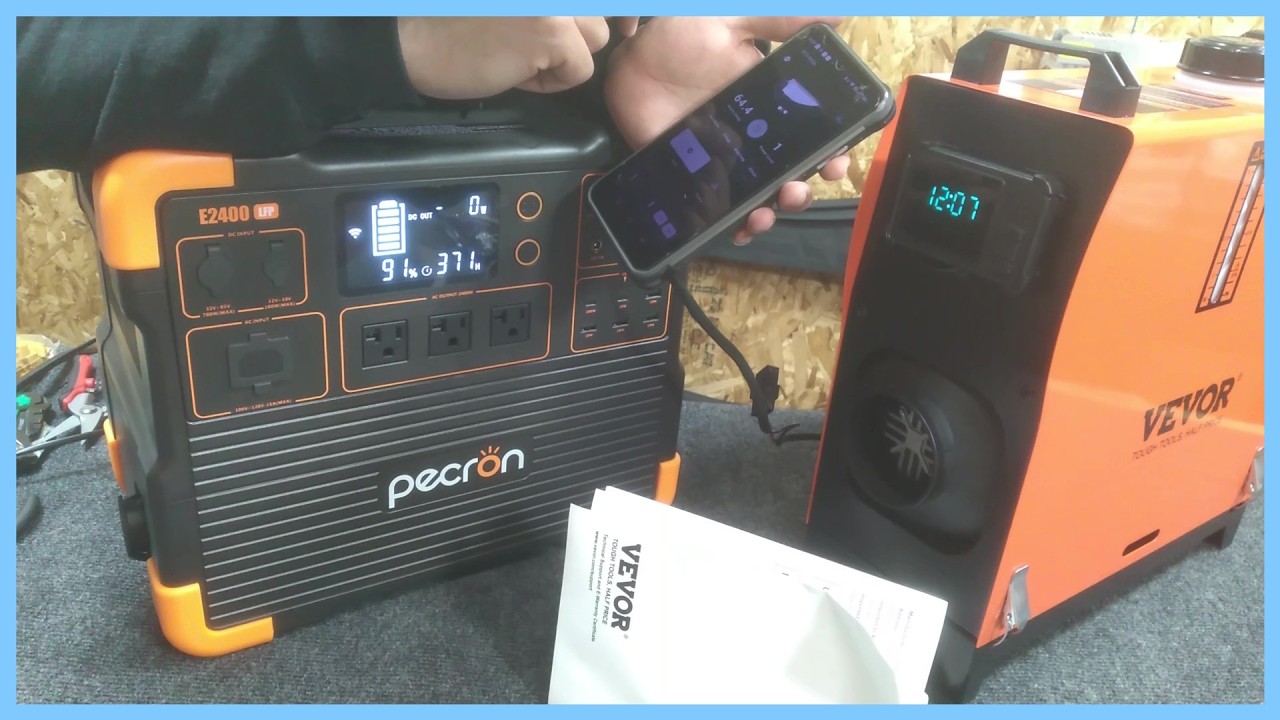 Calentador Diesel♨️ y la batería🔋 que lo protege🛡️