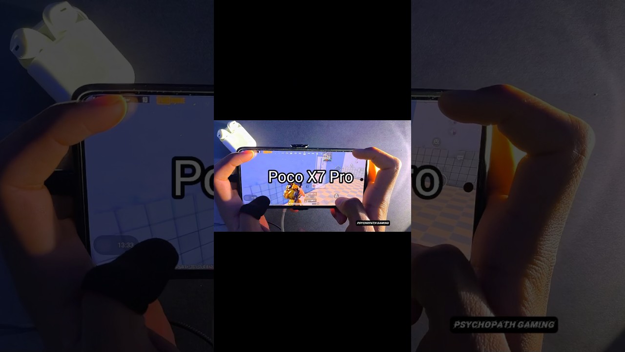🔥 POCO X7 Pro BGMI Test &ndash; Smooth + 120 FPS 😱 | #bgmi #pubgmobile #pubg #shorts