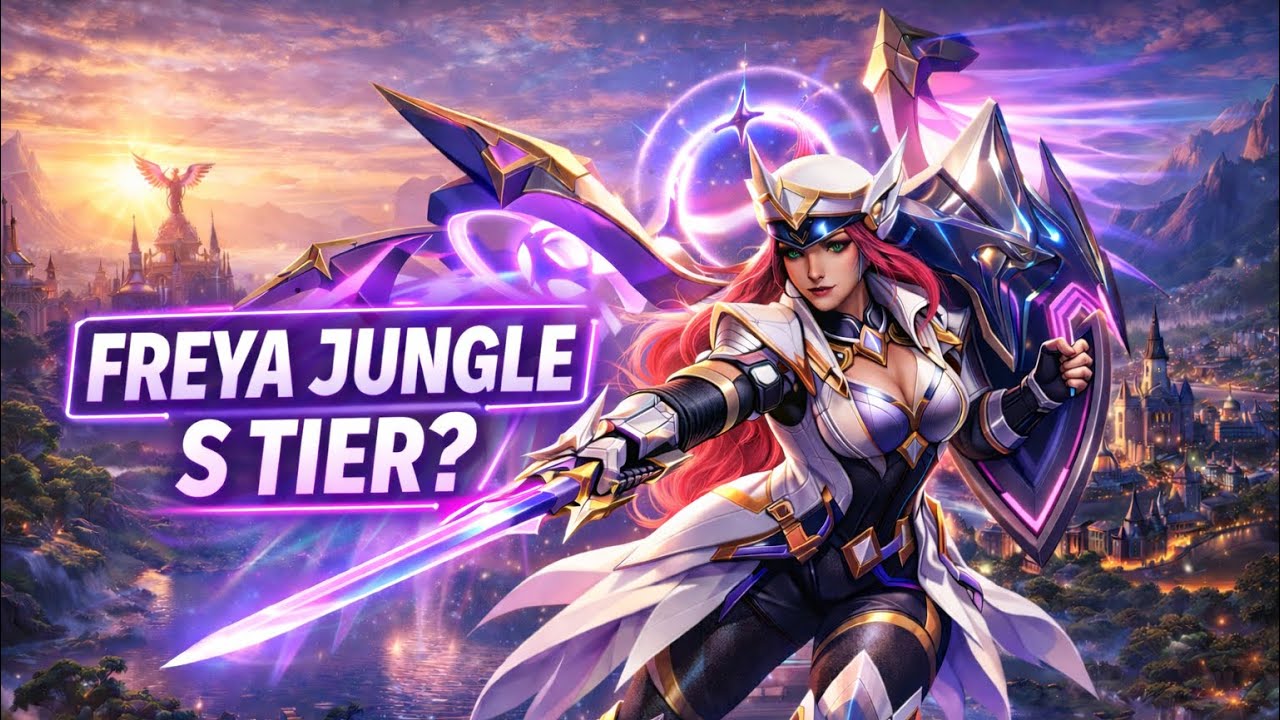 FREYA NEW S-TIER JUNGLER? 😱