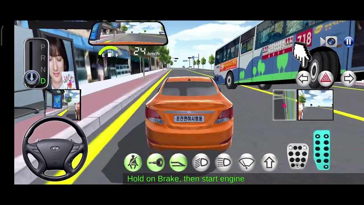 3dDriving Class android gameplay video || #carwalagames #cargame3d #cargame #cargamevideos