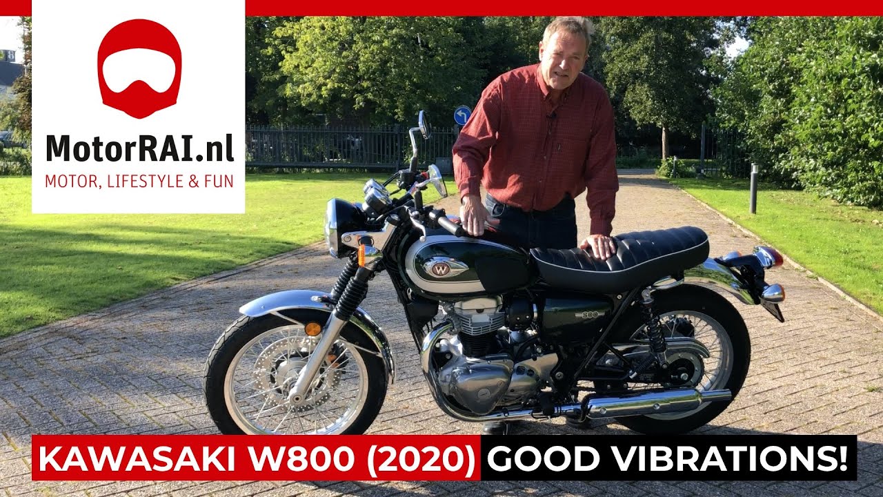 Kawasaki W800 (2020) - Test MotorRAI.nl - MotorRAI TV