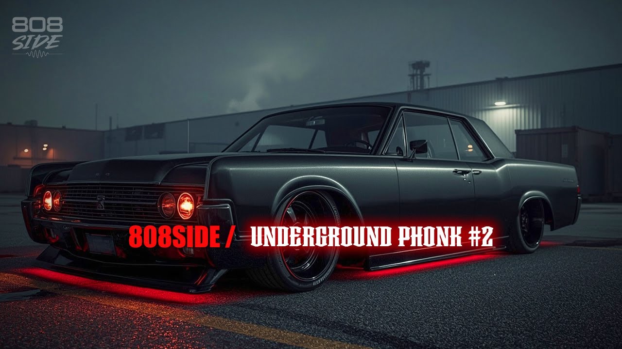 Underground Phonk MIX 2 💀 Dark 808 Memphis Sound · Tokyo 夜 Street Vibes | 808SIDE