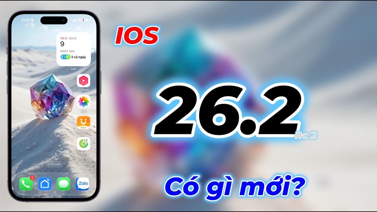IOS 26.2 Rc 2 C&oacute; g&igrave; mới?