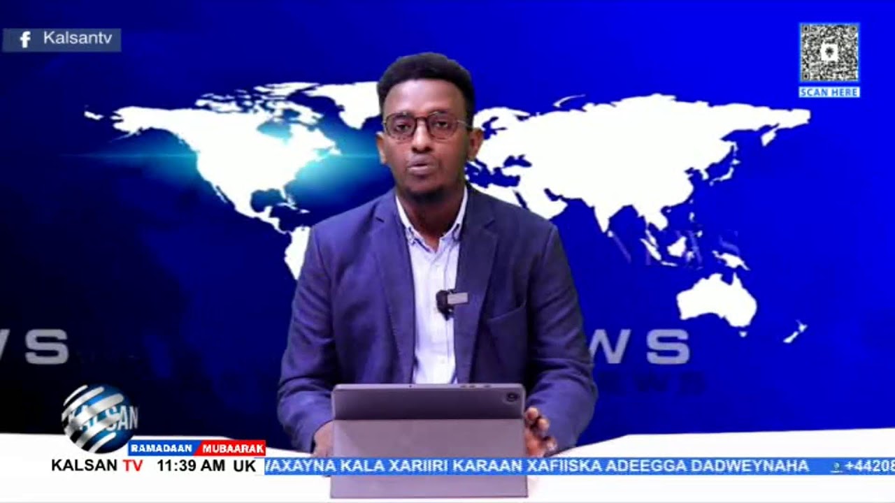 Wararka Telefishinka Kalsan Tv Tebin: Jacfar Maxamed 08 03 2026.
