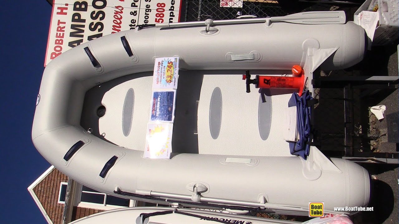 2016 Mercury 310 Air Deck Inflatable Boat - Walkaround - 2015 Annapolis Sail Boat Show