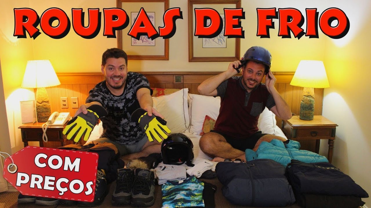 ROUPAS DE FRIO E PARA ESQUIAR: VEJA QUANTO CUSTA E COMO ECONOMIZAR | MODA INVERNO Viaje Por Conta