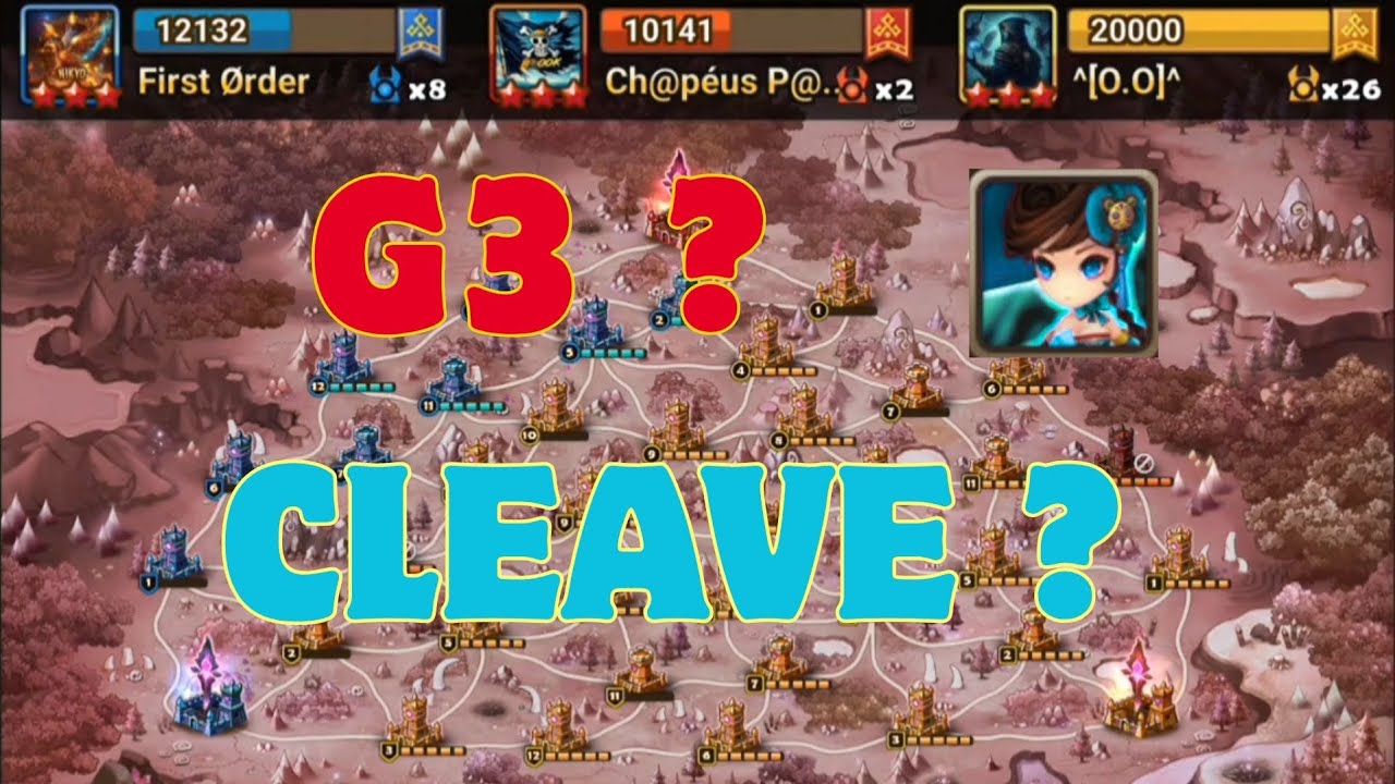 On sort la tête de l'EAU ?! First order vs Ch@péus vs ˆ[O.O]ˆ G3 siege