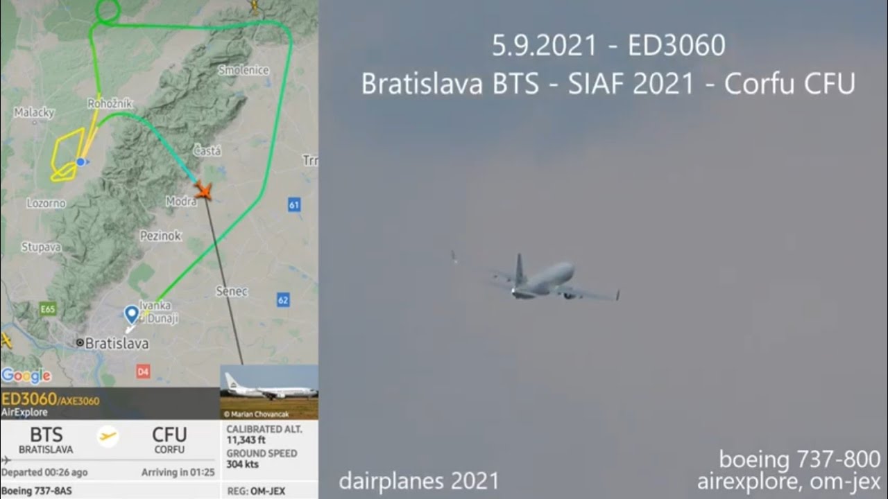 SIAF 2021 - B737 AirExplore OM-JEX