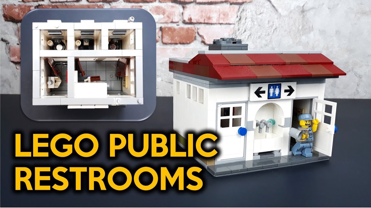 Every LEGO City MUST HAVE Public Toilets (MOC Review)