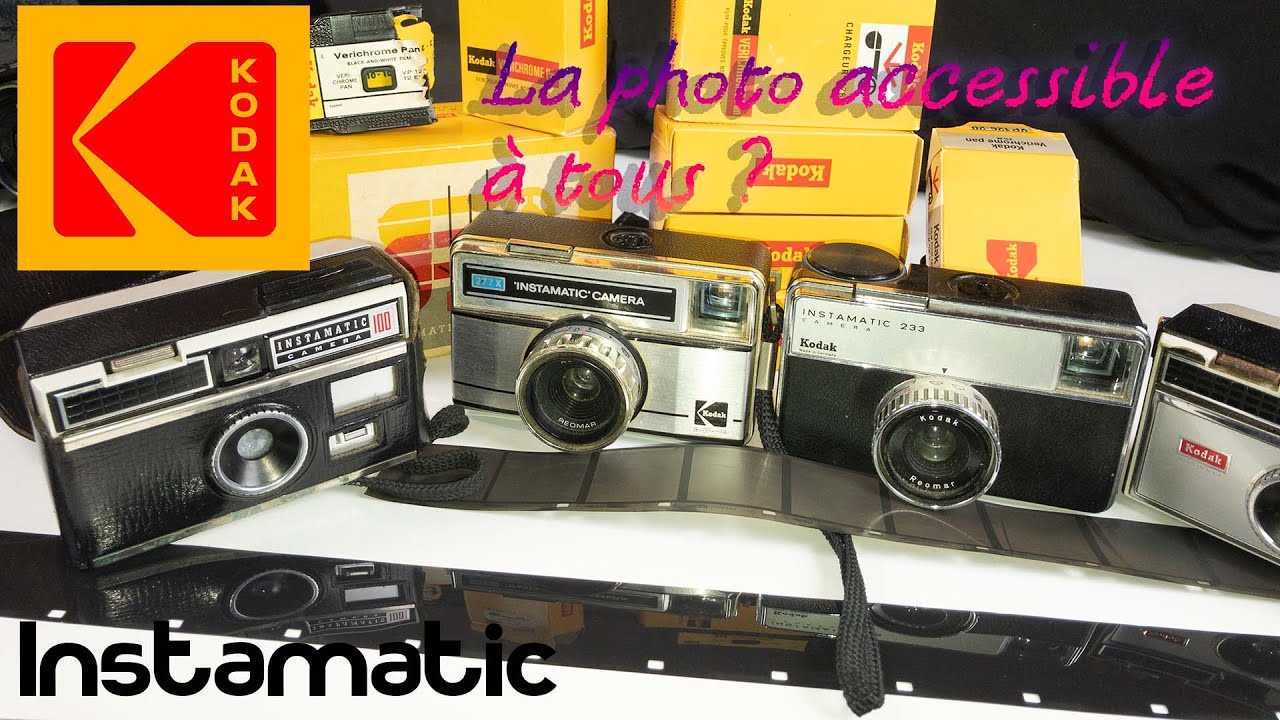Kodak instamatic : la photos pour amateur en 1963