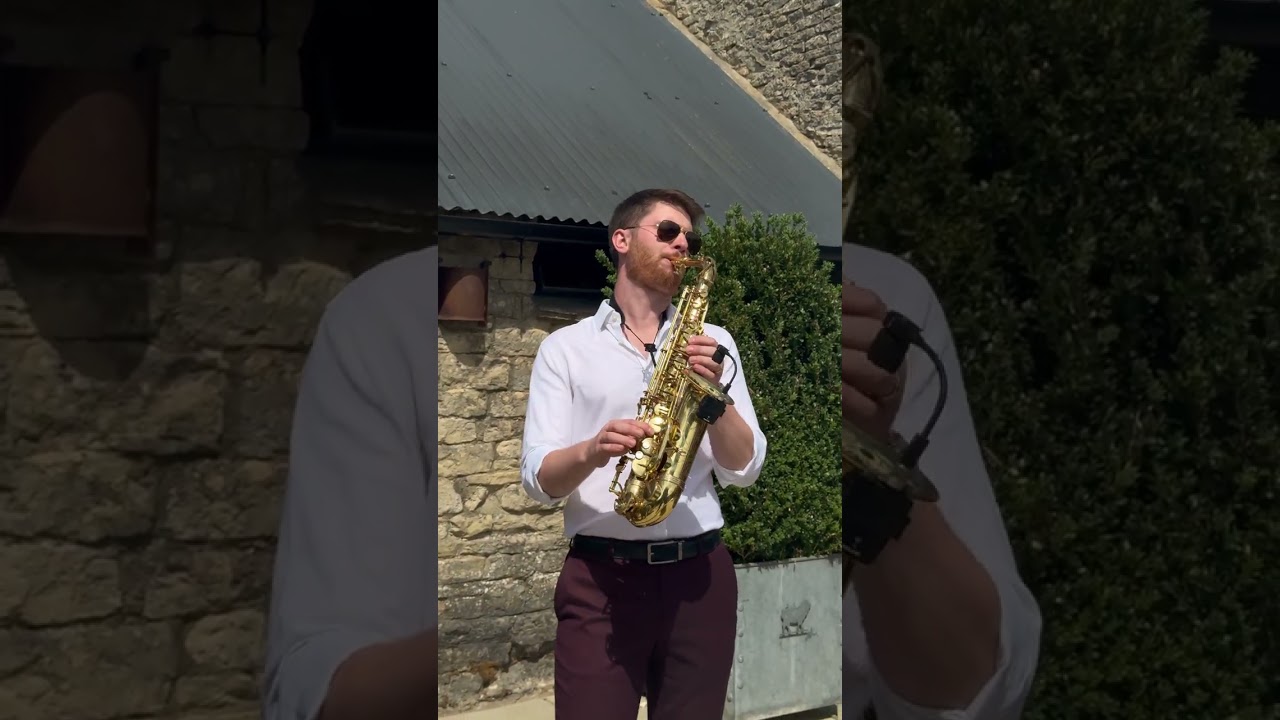 Isn't She Lovely - Stevie Wonder | James Sax at Cripps Barn #weddingsax #weddingsaxophonist